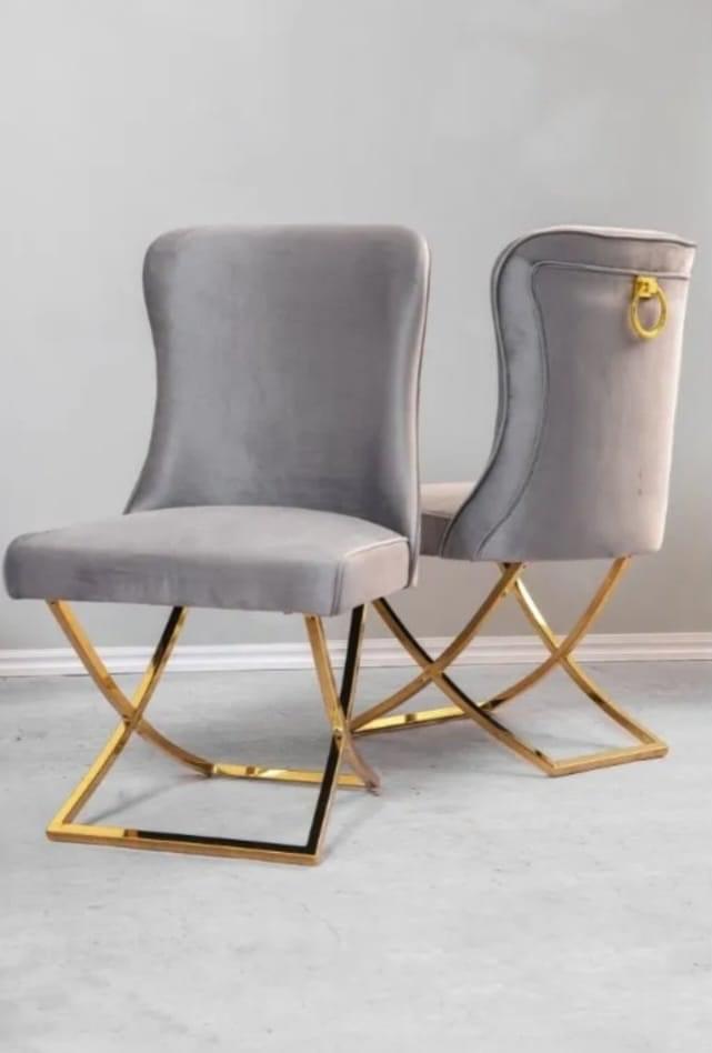 Ring Dining Chair - Gold Frame - Image 2